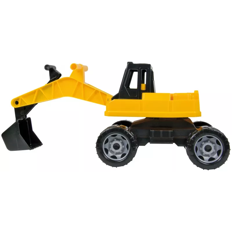 Lena GIGA TRUCKS bager, bager, 3 roky, plast, čierna, žltá