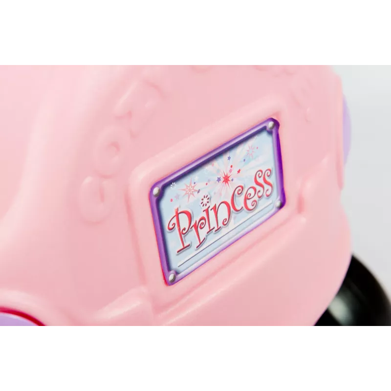Little Tikes Cozy Coupe Princess, 1,5 roka, 4 kolesá, plast, modrá, ružová, biela