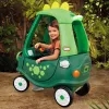 Little Tikes Cozy Coupe Dino, 1,5 roka, 4 kolesá, plast, čierna, zelená
