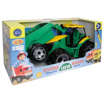 Traktor Lena GIGA TRUCKS ZL-02122 s prívesom