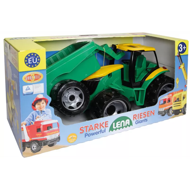 Traktor Lena GIGA TRUCKS ZL-02122 s prívesom