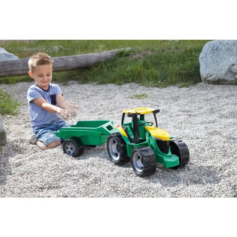 Traktor Lena GIGA TRUCKS ZL-02122 s prívesom