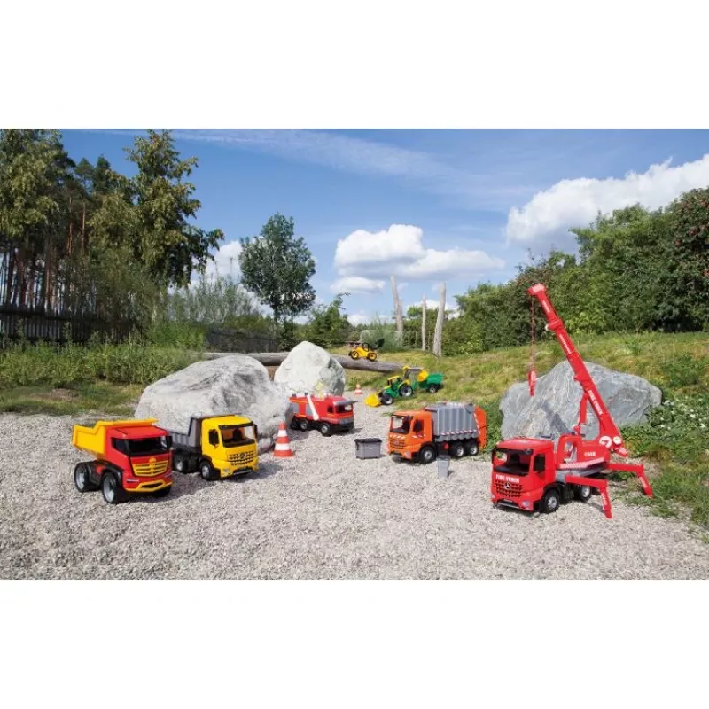 Traktor Lena GIGA TRUCKS ZL-02122 s prívesom