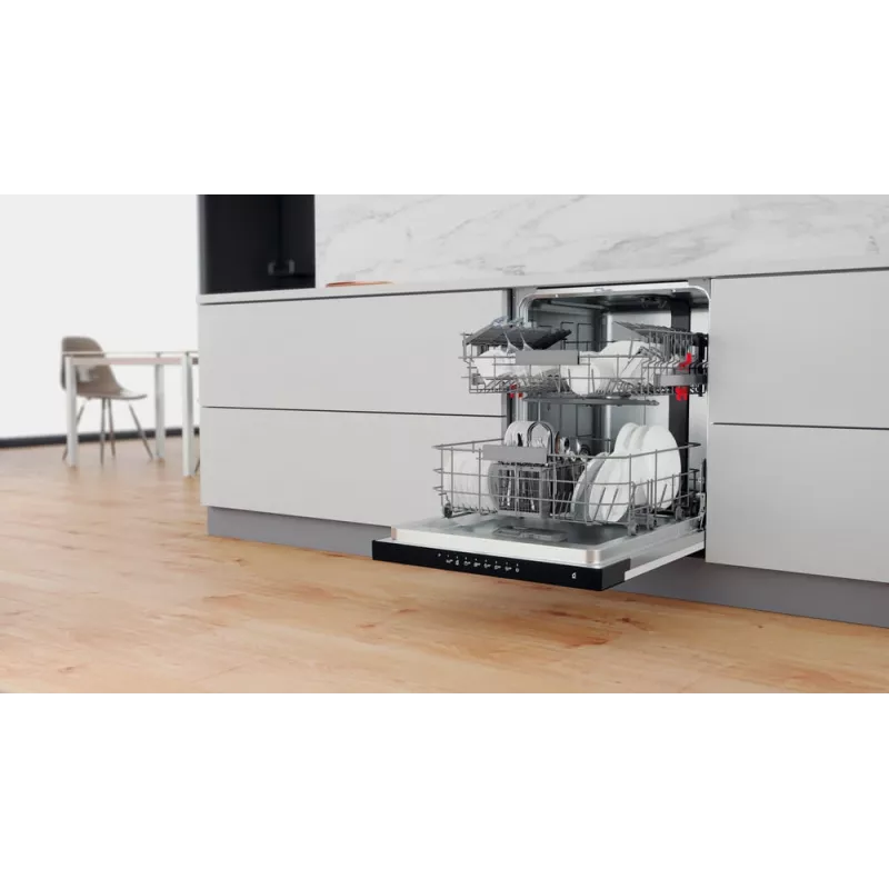 Whirlpool WBC3C26B čiastočne vstavaná 14 súprav riadu
