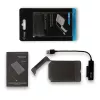 Puzdro na HDD/SSD i-tec MySafe USB 3.0 Easy 2,5 palca externé puzdro čierne