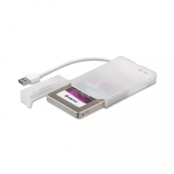 Puzdro na HDD/SSD i-tec MySafe USB 3.0 Easy 2,5 palca externé puzdro – biele