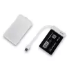 Puzdro na HDD/SSD i-tec MySafe USB 3.0 Easy 2,5 palca externé puzdro – biele