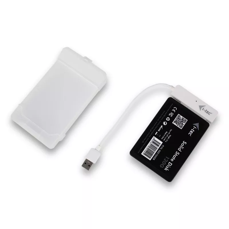 Puzdro na HDD/SSD i-tec MySafe USB 3.0 Easy 2,5 palca externé puzdro – biele