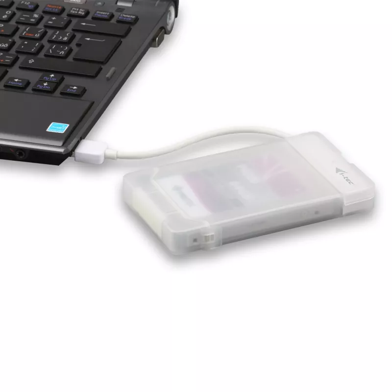 Puzdro na HDD/SSD i-tec MySafe USB 3.0 Easy 2,5 palca externé puzdro – biele