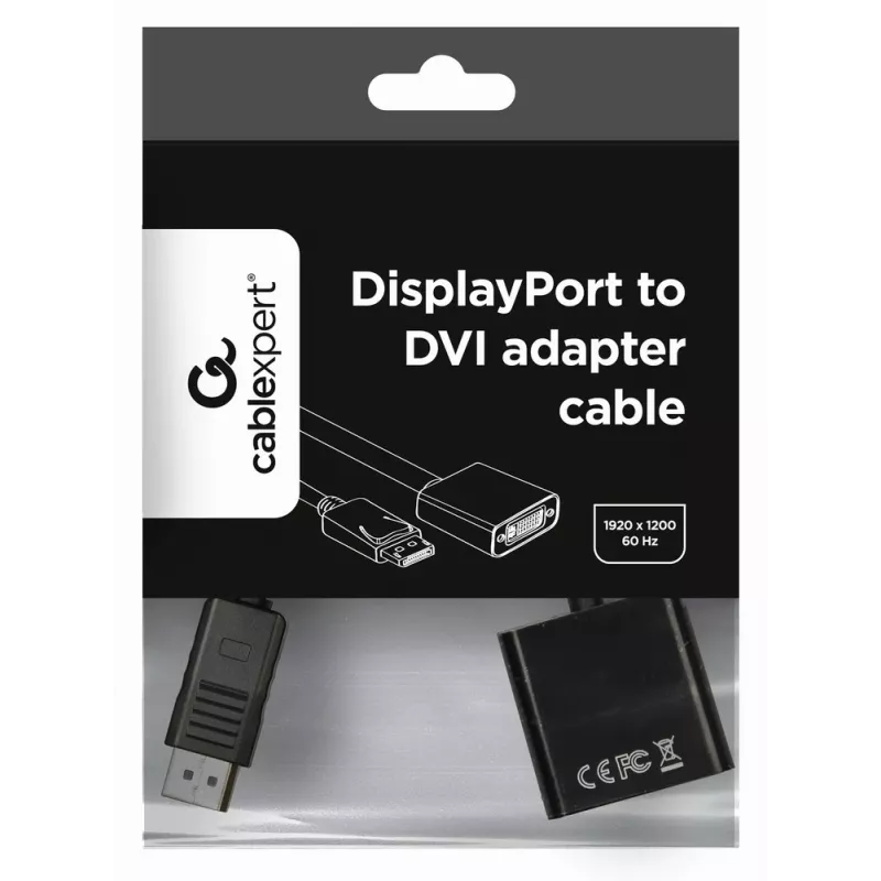GEMBIRD DisplayPort 1.1 na VGA adaptérový kábel 15cm