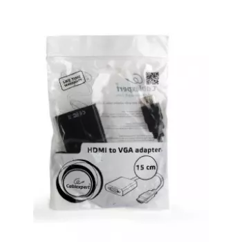 GEMBIRD HDMI na VGA adaptérový kábel, jeden konektor čierny