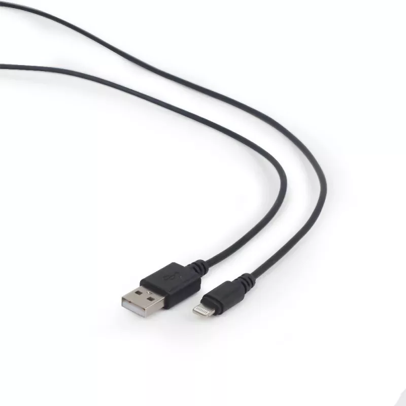 GEMBIRD USB na Apple Lightning synchronizačný a nabíjací kábel, 2m - čierny