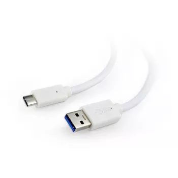 GEMBIRD USB 3.0 AM na Type-C kábel (AM/CM) 1 m - biely