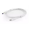 GEMBIRD USB 3.0 AM na Type-C kábel (AM/CM) 1 m - biely