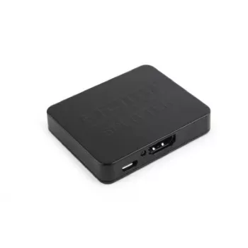 HDMI video rozbočovač GEMBIRD DSP-2PH4-03 — 2x HDMI výstup, až do 3840×2160, 225 MHz šírka pásma, HDCP, 5 V DC, čierna