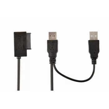 GEMBIRD externý USB na SATA adaptér pre slim SATA SSD, DVD