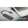 i-tec Advance USB-C slim pasívny HUB 4 port