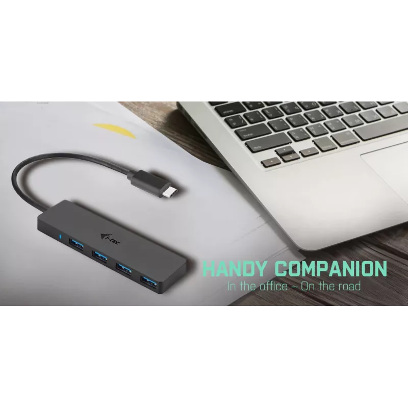 i-tec Advance USB-C slim pasívny HUB 4 port
