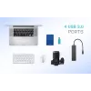 i-tec Advance USB-C slim pasívny HUB 4 port