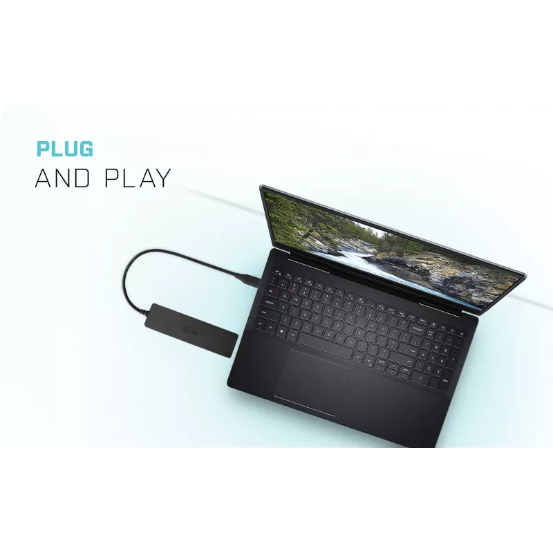 i-tec Advance USB-C slim pasívny HUB 4 port