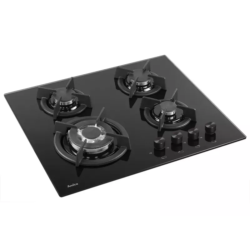 Amica PG6411SR vstavaná plynová varná doska, 4 zóny, mechanické ovládanie