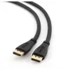 DisplayPort kábel GEMBIRD CC-DP2-10 — DisplayPort na DisplayPort, 3 m, čierna, pozlátené kontakty