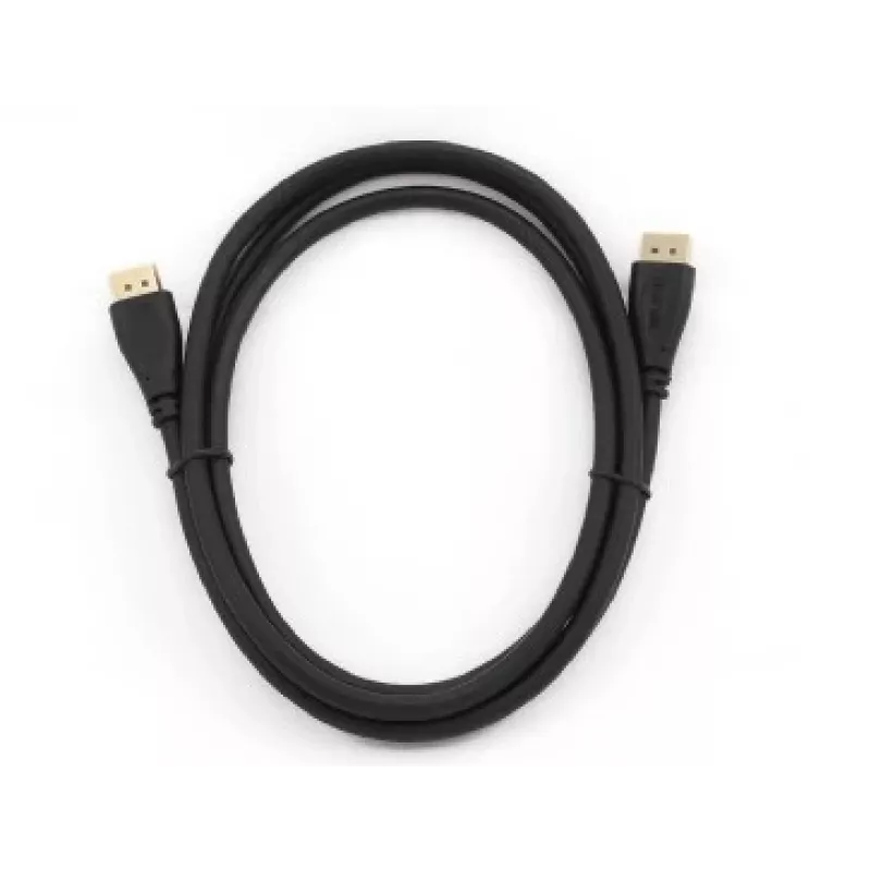 DisplayPort kábel GEMBIRD CC-DP2-10 — DisplayPort na DisplayPort, 3 m, čierny, pozlátené kontakty