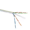 Sieťový kábel Gembird Cat6 U/UTP PP6U-0.5M, 0,5 m, RJ-45 konektor samec na RJ-45 konektor samec, biely, AWG24