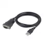 GEMBIRD USB na DB9M RS232 PL2303TA konvertor čierny - 1,5 m