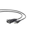 GEMBIRD USB na DB9M RS232 PL2303TA konvertor čierny - 1,5 m