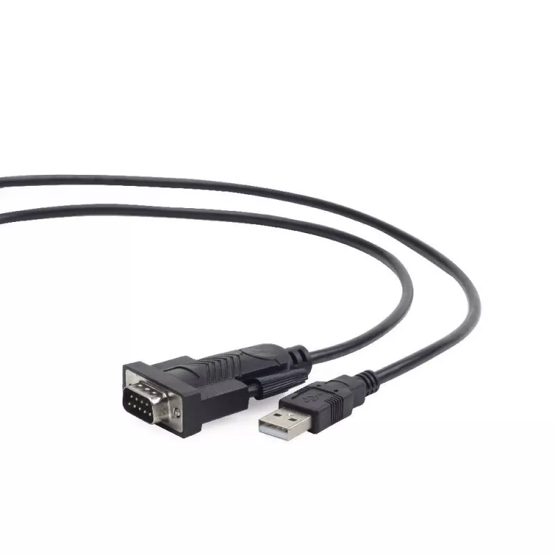 GEMBIRD USB na DB9M RS232 PL2303TA konvertor čierny - 1,5 m