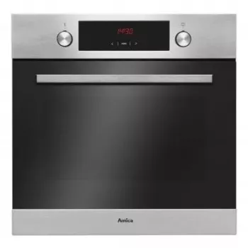 Vstavaná elektrická rúra AMICA EB7541D Fine, 65 L, parné čistenie, teplovzdušná, gril, nerez