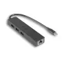 i-tec Advance USB-C tenký pasívny HUB 3 porty + Gigabit Ethernet adaptér