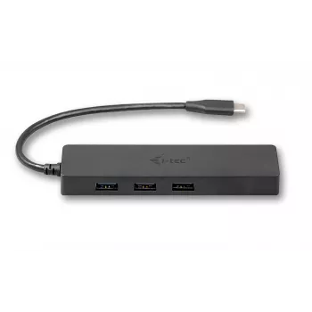 i-tec Advance USB-C tenký pasívny HUB 3 porty + Gigabit Ethernet adaptér