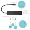 i-tec Advance USB-C tenký pasívny HUB 3 porty + Gigabit Ethernet adaptér