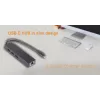 i-tec Advance USB-C tenký pasívny HUB 3 porty + Gigabit Ethernet adaptér