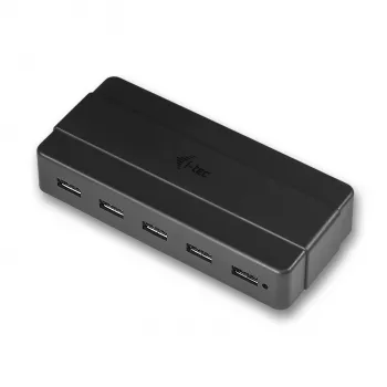 i-tec USB 3.0 nabíjací HUB 7 portov napájací adaptér USB 3.2 Gen 1 Type-B