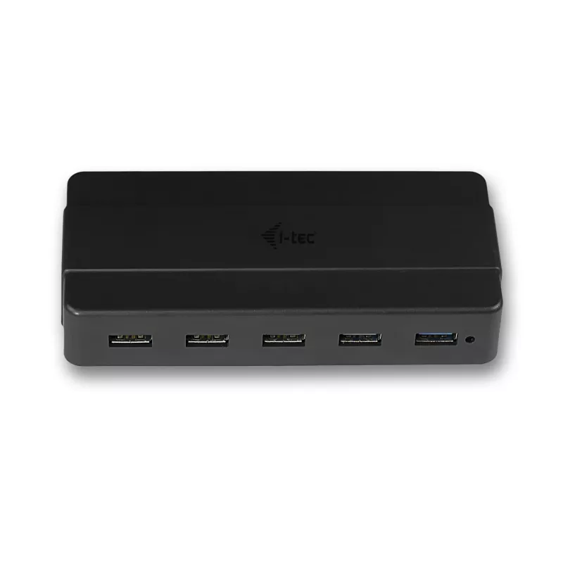i-tec USB 3.0 nabíjací HUB 7 portov napájací adaptér USB 3.2 Gen 1 Type-B