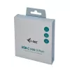 i-tec Metal USB-C HUB 3 porty + Gigabit Ethernet adaptér