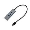 i-tec Metal USB 3.0 HUB 3 porty + Gigabit Ethernet adaptér