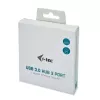 i-tec Metal USB 3.0 HUB 3 porty + Gigabit Ethernet adaptér