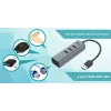 i-tec Metal USB 3.0 HUB 3 porty + Gigabit Ethernet adaptér