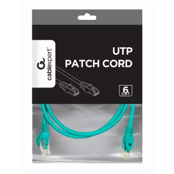 GEMBIRD patch kábel - CAT6 - UTP - 1 m - zelený