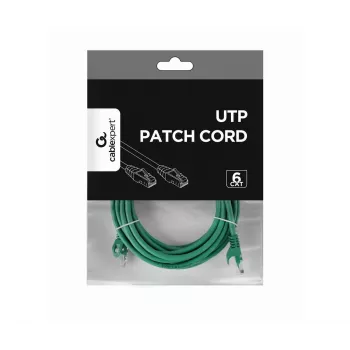 GEMBIRD patch kábel - CAT6 - UTP - 5 m - zelený