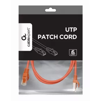 GEMBIRD patch kábel - CAT6 - UTP - 1 m - červený