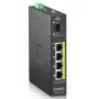 Zyxel RGS100-5P Unmanaged L2 Gigabit Ethernet (10/100/1000) Power over Ethernet (PoE) čierny