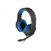 GENESIS Argon 200 Headset káblový herný headset čierny, modrý