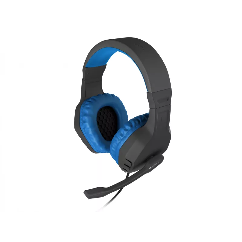 GENESIS Argon 200 Headset káblový herný headset čierny, modrý