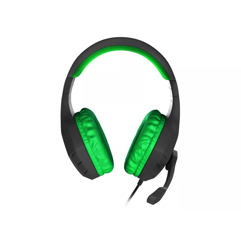 GENESIS Argon 200 Headset káblový herný headset čierny, zelený