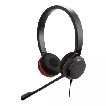 Jabra Evolve 30 II náhradný headset stereo, káblový, kancelária/call centrum, 150 - 7000 Hz, 142,5 g, headset, čierny